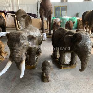 Modelos Animatrónicos de Animales, Simulación de Elefante Elephas Falconeri, Estatua de Elefante - Product Image 6