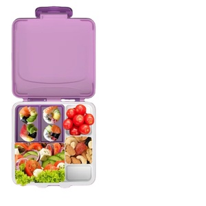 กล่องข้าวซิลิโคนพับได้ เกรดอาหาร ปลอดสาร BPA ป้องกันการรั่วซึม ราคาโรงงาน สำหรับเดินทาง - Product Image 5