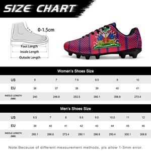 Scarpe da Calcio Ak Drapo Ayiti Pou Koup Di Mond, Scarpe da Calcio Essenziali per Gason Les Grenadiers Ayiti, Soulye Espo Ayiti Federasyon - Product Image 6