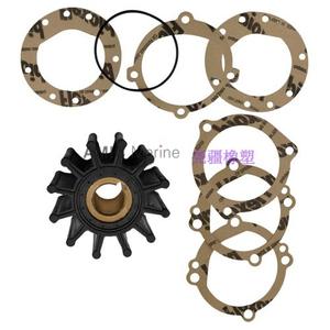 Roue à aubes de pompe Sherwood 10615K, en caoutchouc, pour eau de mer, pour diverses applications - Product Image 5