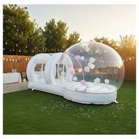 Tente dôme gonflable transparente de 3 m (10 pieds) de diamètre, maison à bulles, ballon gonflable en gros