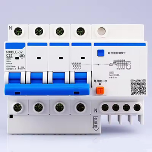 <span class=keywords><strong>Disjoncteur</strong></span> différentiel CHINT DZ47LE-63 30mA RCCB RCD <span class=keywords><strong>GFCI</strong></span> 1P2P3P4P en cuivre, capacité de coupure 6kA, montage sur rail - Product Image 4