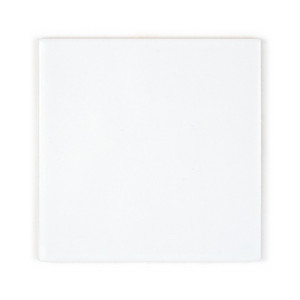 Piastrella Bianca Delhi 13x13cm 9mm Finitura Satinata Bordi Irregolari - Product Image 2