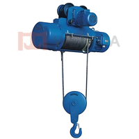 WEIHUA fabrika kaynağı tek hız CD 1 380V 50HZ 10 Ton 9M çelik tel halat elektrikli vinç için vinç