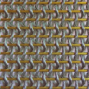 Lưới thép không gỉ Dệt/lưới dây trang trí cho kiến trúc công nghiệp - Product Image 5