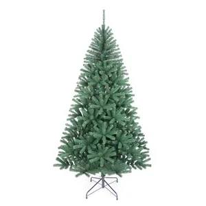 크리스마스 장식 공급 업체 1293 팁 녹색 인공 pvc 및 pe 8ft pe 크리스마스 트리 철 피트