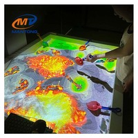 AR Interactive Projection Sandbox Interactive Mapping Projection Game Magic Sand Table pour enfants