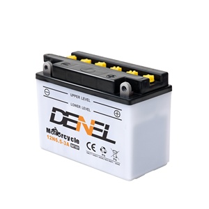 Batterie de moto Denel 12N6.5-3A/3B produite par Liyang, batterie de moto 12v6.5ah - Product Image 1