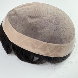 סיטונאות באיכות גבוהה מרובים גודל וצבע <span class=keywords><strong>india</strong></span> שיער דק מונו טפיפי עבור אדם שיער אדם תותב - Product Image 3