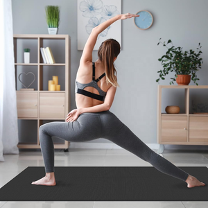 Stampa Logo personalizzata 6mm Fitness equilibrio antiscivolo verde blu rosa giallo <span class=keywords><strong>viola</strong></span> nero grigio TPE <span class=keywords><strong>Yoga</strong></span> stuoie - Product Image 4