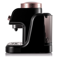 Cafetera Turca con Molinillo Incorporado, Autolimpieza Automática, Antigoteo, Tanque de Agua de 1000 ml, Cafetera Árabe para el Hogar