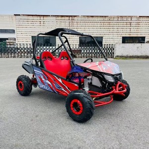 Go Kart de 125 CC y 2 Plazas, Go Kart Todoterreno de Doble Asiento para una Operación Sencilla y un Uso Duradero - Product Image 4