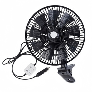 Accessoires intérieurs de haute qualité pour voitures et camions, ventilateur de refroidissement universel haute puissance de 11 pouces pour voitures et camions, 12V 24V - Product Image 1