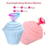Vibrateur vaginal rechargeable pour femme en forme de crème glacée, jouet sexuel avec suceur clitoridien et stimulateur de mamelons vibrant