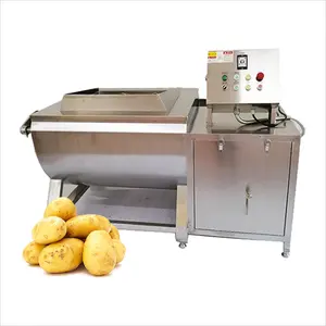 High capacity air bubble plums group hami melon haw cleaning machinery green leafy vegetable Ozone washing machine