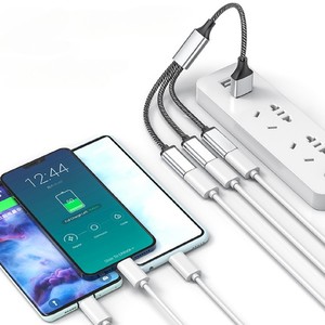 <span class=keywords><strong>Cable</strong></span> de Extensión USB <span class=keywords><strong>OTG</strong></span> Múltiple de 0.25M, Carcasa de Aluminio, Funda Trenzada de Nailon para Computadora, Teléfono Celular, PC, Tableta, Divisor <span class=keywords><strong>OTG</strong></span> - Product Image 5