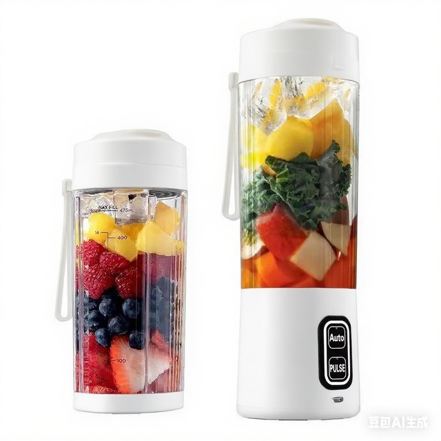 2025 USB-C Rechargeable Electric Portable Blender 6000mAh BPA Free Leakproof Lid Sip Spout for Shakes Smoothies Outdoor RV Use
