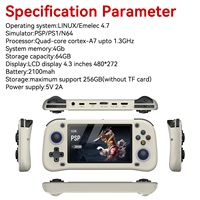 Nouvelle Console de Jeu Portable G28 Mini Simulateur d'Arcade Android pour la Maison avec Écran IPS, Jeux GTA5 et Connectivité Wi-Fi, Alimentée par RK3566