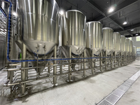 Réservoir de fermenteur industriel d'acier inoxydable 100L à 500000L pour la fermentation de bioéthanol de vin de bière