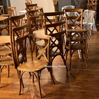 Table de salle à manger rectangulaire pliante en bois de style ferme, 96 pouces (8 pieds), pour événements de mariage en extérieur