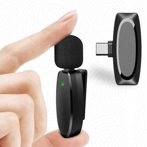 Microphone à condensateur sans fil pour karaoké, pour deux personnes, portable, de bureau, plug-and-play, sans application, <span class=keywords><strong>enregistrement</strong></span> <span class=keywords><strong>audio</strong></span> en direct sur <span class=keywords><strong>Android</strong></span> - Product Image 4
