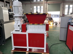 Tự động đôi trục phế liệu động cơ kim loại Máy Nghiền sử dụng xe vỏ băm nhỏ máy chất thải kim loại Shredder để bán - Product Image 4