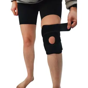 뜨거운 판매 사용자 정의 로고 체육관 스포츠 통증 조절 소프트 네오프렌 무릎 패드 보호기