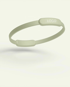 Nouveau 2026 – Vente en gros – Anneaux de yoga et de Pilates portables en silicone de haute qualité avec logo personnalisé – Ensemble d'anneaux de fitness premium - Product Image 3