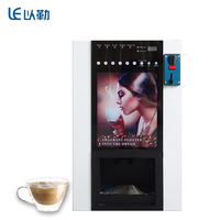 Distributeur automatique turc LE302B de café de chef-d 'œuvre instantané de café avec le paiement multiple de pièce de monnaie