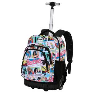กระเป๋าเป้สะพายหลังแบบมีล้อลาก Barbie Comic-FAN GTS หลากสี - Product Image 1