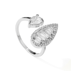 RAKOL RP5030 Classic Real Gold Plated Ring 2025 Trendy for Women Jewelry Manufacturer - Product Image 1