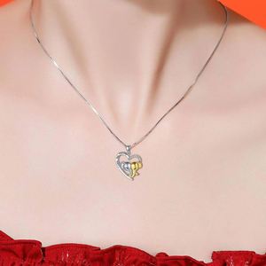 Opal Necklace <b>Cross</b> Border Multi Tiered Pricing Policy Wholesalers Mother of Pearl Inlay IP Black Finish Gift for Her - Product Image 4