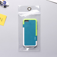 Vente en gros d'usine OEM sac zip-lock en PVC taille personnalisée sac d'emballage zip-lock suspendu avec logo pour étui de téléphone portable
