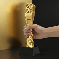 Trofeo Personalizado de Resina con Impresión por Transferencia de Calor 2026, Trofeo Creativo para Competencia, Premio al Personal Destacado, Trofeo para Reunión Anual