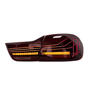 Luces Traseras LED Estilo CSL Plug-and-Play de Fábrica, Nueva Versión Mejorada, para BMW Serie 4 M4 F32 F82 2014-2020, Luz de Freno - Product Image 4