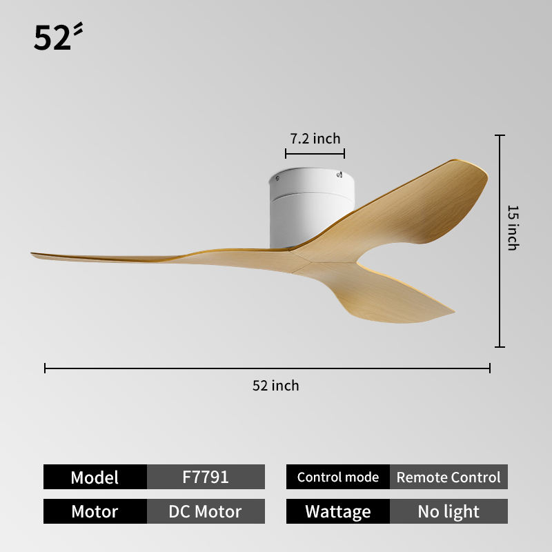 52INCH-White + madera