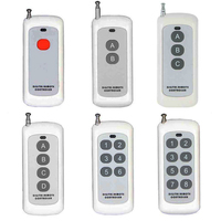 Pengendali Jarak Jauh 433Mhz, Pengendali Jarak Jauh Modul RF Pengendali Jarak Jauh dengan Antena 1/2/3/4/5/6/8 Tombol