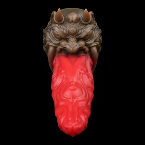 FAAK Long Tongue Dildo Silicone Tongue Tentacle Dildo <b>for</b> Vagina Anal Plug Masturbate Wand Anal Sex <b>Toys</b> <b>for</b> Women <b>Men</b> - Product Image 4