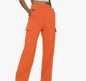 Vente en gros Pantalon cargo Pantalon décontracté pour <span class=keywords><strong>femme</strong></span> <span class=keywords><strong>Vêtements</strong></span> pour <span class=keywords><strong>femme</strong></span> Pantalon pour <span class=keywords><strong>femme</strong></span> Pantalon taille haute avec poche - Product Image 1