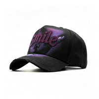 Casquette de baseball noire pour homme de haute qualité, style Dandi, classique, en daim, avec broderie 'Rude Awakening', 5 panneaux et visière courbée