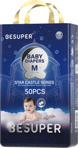 Pañales para Bebé Besuper Star Castle (con Cinturilla <span class=keywords><strong>El</strong></span>ástica) - Product Image 2