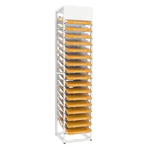 Mehr schicht ige Office Wrapping Papiertüte Metall Display Stand Store 12x12 A4 Copy Paper Scrap book Display Rack