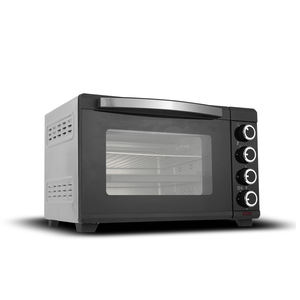 Horno de 38 litros con 5 funciones, utensilio para calentar, hornear, tostar, freír, Pizza, Inox, Panel gris antracita, cesta para freír el cuerpo - Product Image 4