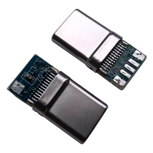 <span class=keywords><strong>USB</strong></span> <span class=keywords><strong>2.0</strong></span> loại C nam 16pin <span class=keywords><strong>PCB</strong></span> một plug LCP trắng kết nối - Product Image 4
