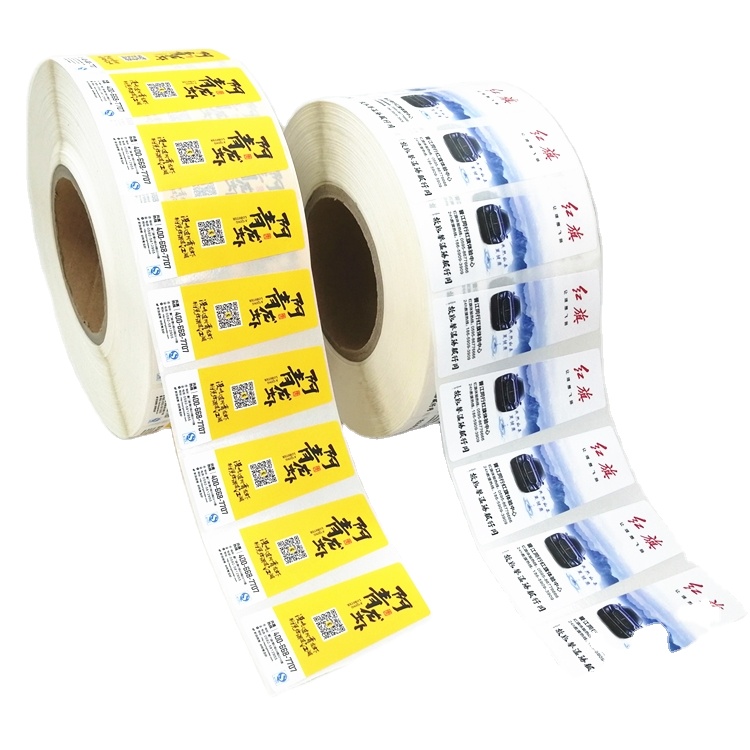 Wholesale Waterproof Vinyl Adhesive Labels Stickers for Perfume Lipstick & Skin Care Cosmetic Bottles Custom Printed