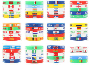 Pulsera de Silicona Mundial 2026, Recuerdo de EE. UU., Canadá y México, Pulsera con Logotipo Personalizado, Regalo para Fanáticos del Fútbol, para Promoción al por Mayor - Product Image 6