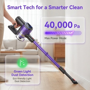 Brushless Cordless Handheld <b>Portable</b> Bagless <b>Vacuum</b> 40000Pa Green Light Dust Display Washable HEPA Long Runtime Pet Hair Deep - Product Image 3