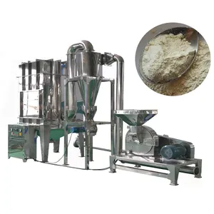 Pequena escala máquina moinho milho grão máquina triturador cereais farinha fabricante moedor de pó de trigo de farinha.