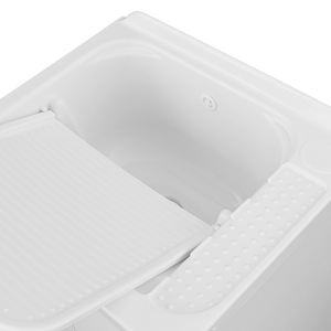 Mueble de Baño Impermeable, Gabinete de Polipropileno de 60x50cm con Lavabo - Product Image 3