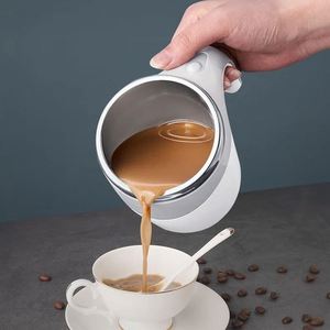 Vaso Inteligente Personalizado de Acero Inoxidable, Taza de Café Eléctrica Magnética con Mezcla Automática, Taza con Tapa y Agitación Automática - Product Image 4